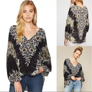 Free People Birds of a Feather Flowy Top